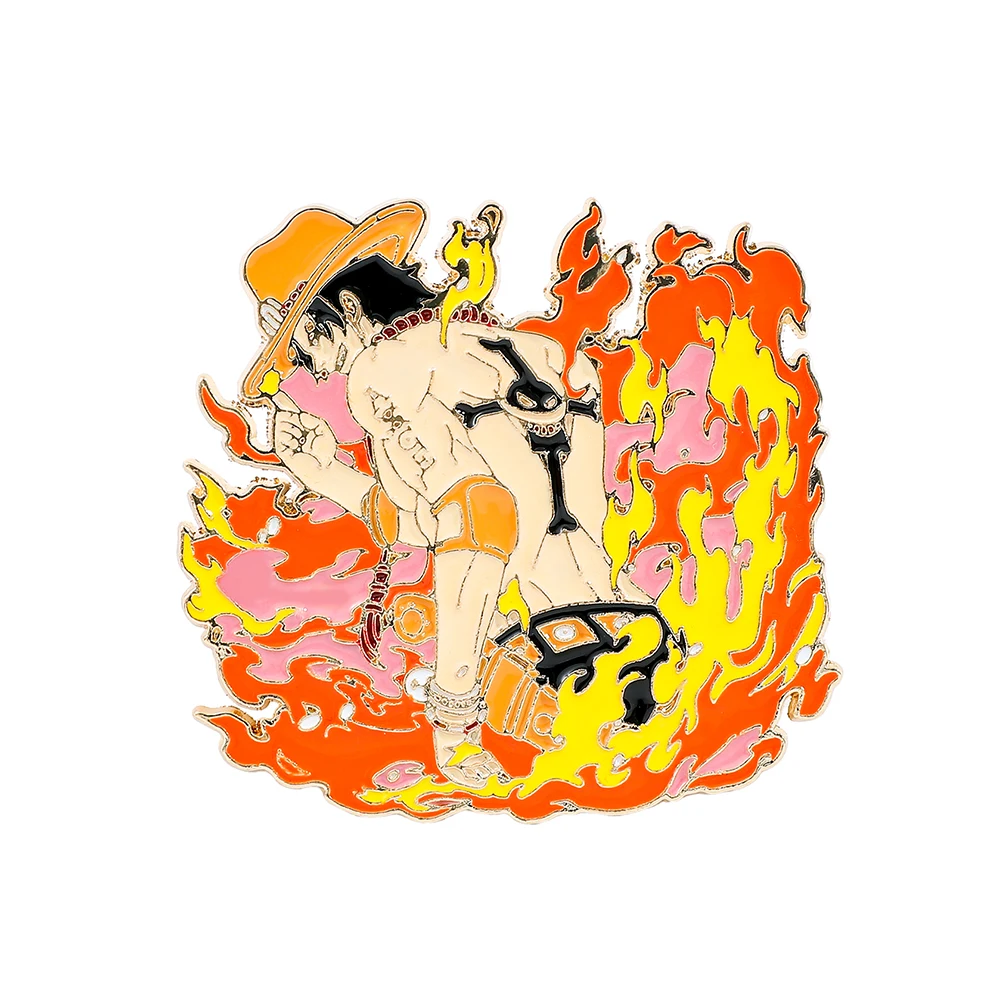 Embroidery Garment - 1 Pc Classics Anime Brooch Personality