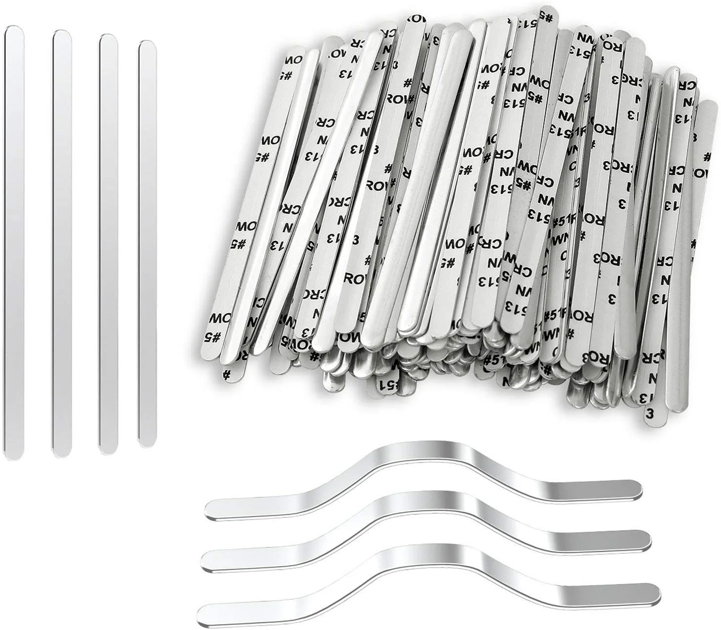 Embroidery Generator - Nose Bridge Strips for Mask, Aluminum