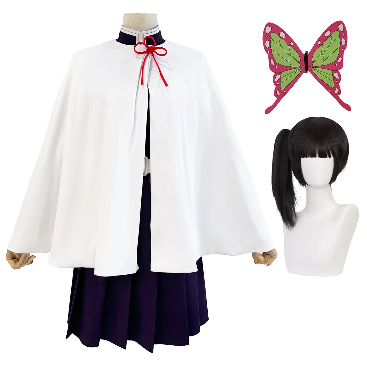 Embroidery Skirt - HOLOUN Anime Tsuyuri Kanawo Cosplay Costume