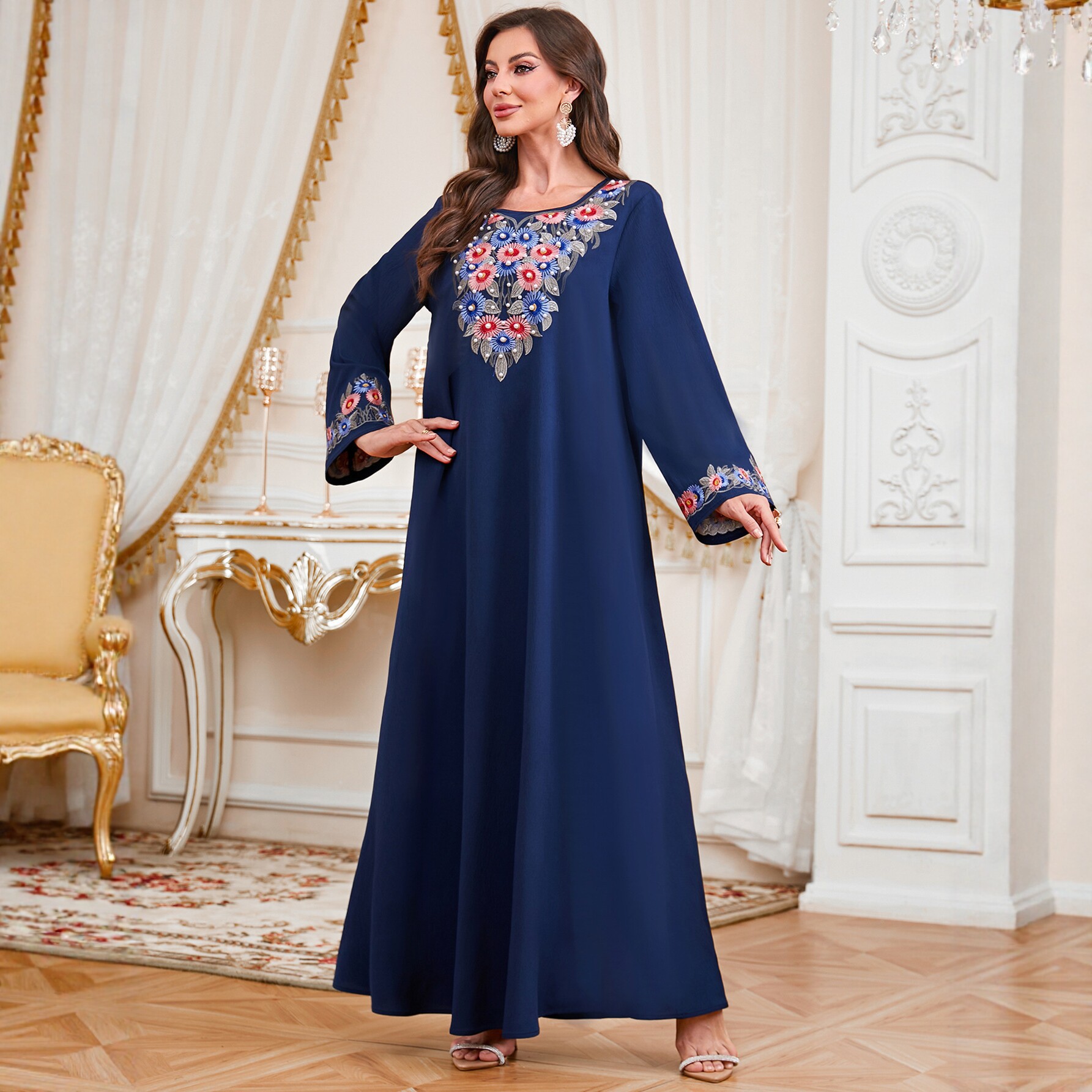 2026 Jalabiya Dubai Ethnic Wom - огляд і ціна Embroidery Kebaya