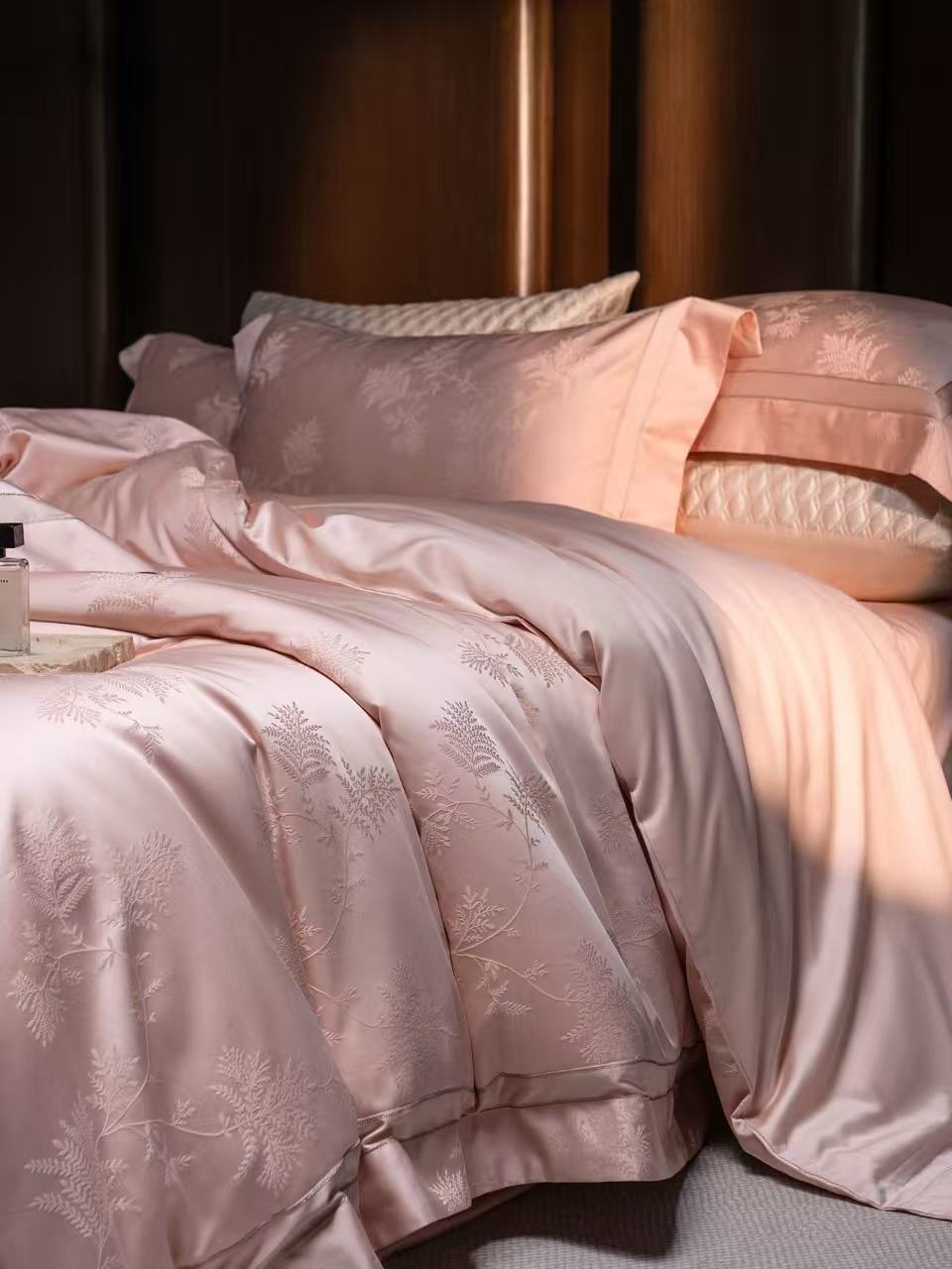 Luxury Pink Floral Jacquard Be - огляд і ціна Embroidery Sheet