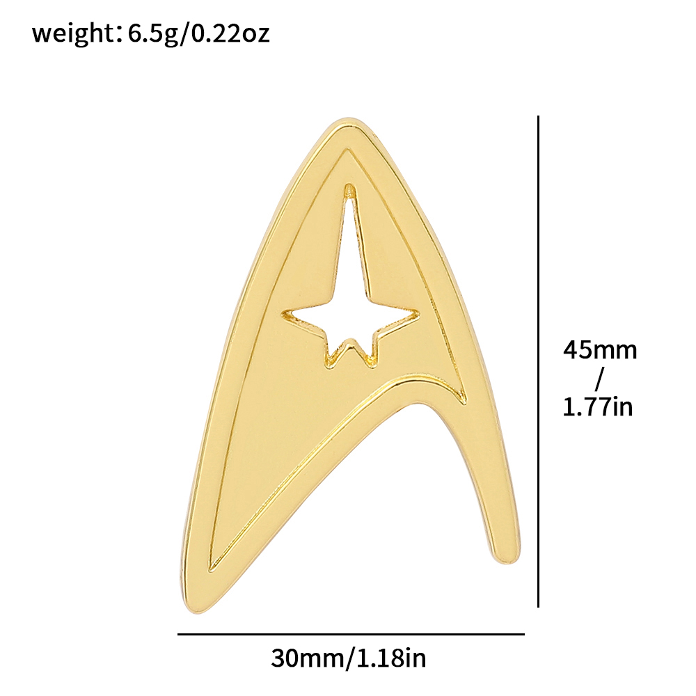 Star Trek Enamel Pins Sci-fi T - огляд і ціна Embroidery Garment