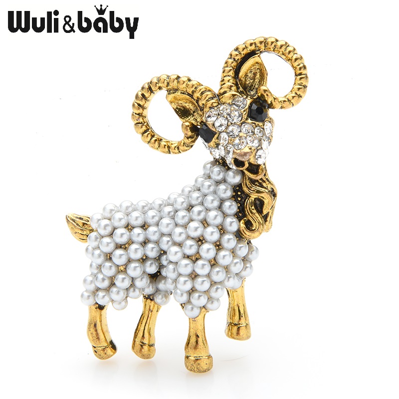 Wuli&baby Vintage Pearl Goat B - огляд і ціна Embroidery Australia