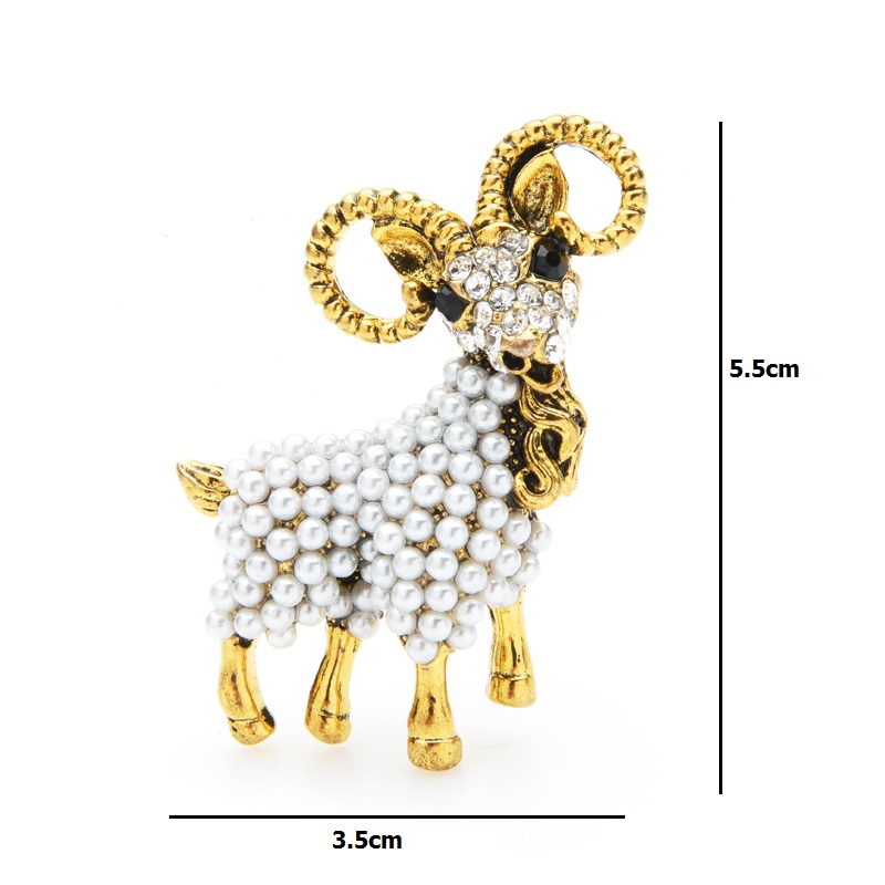 Wuli&baby Vintage Pearl Goat B - огляд і ціна Embroidery Australia