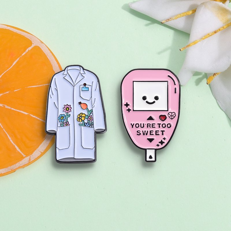 Funny Glucometer Flower White  - огляд і ціна Embroidery House