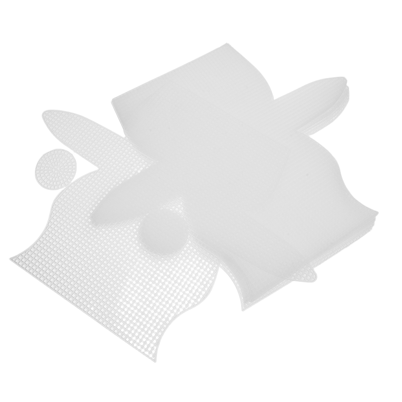 10Pcs Plastic Mesh for Handbag - огляд і ціна Embroidery Sheet