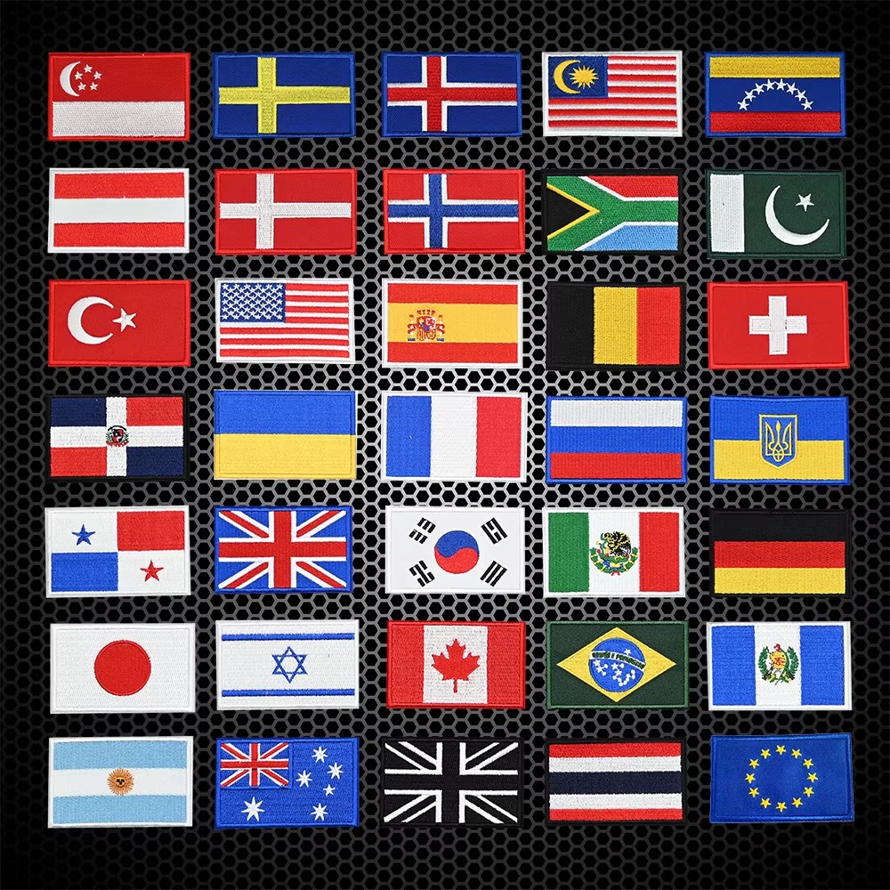 Embroidery Flag Patch US UK Ca - огляд і ціна Embroidery Australia