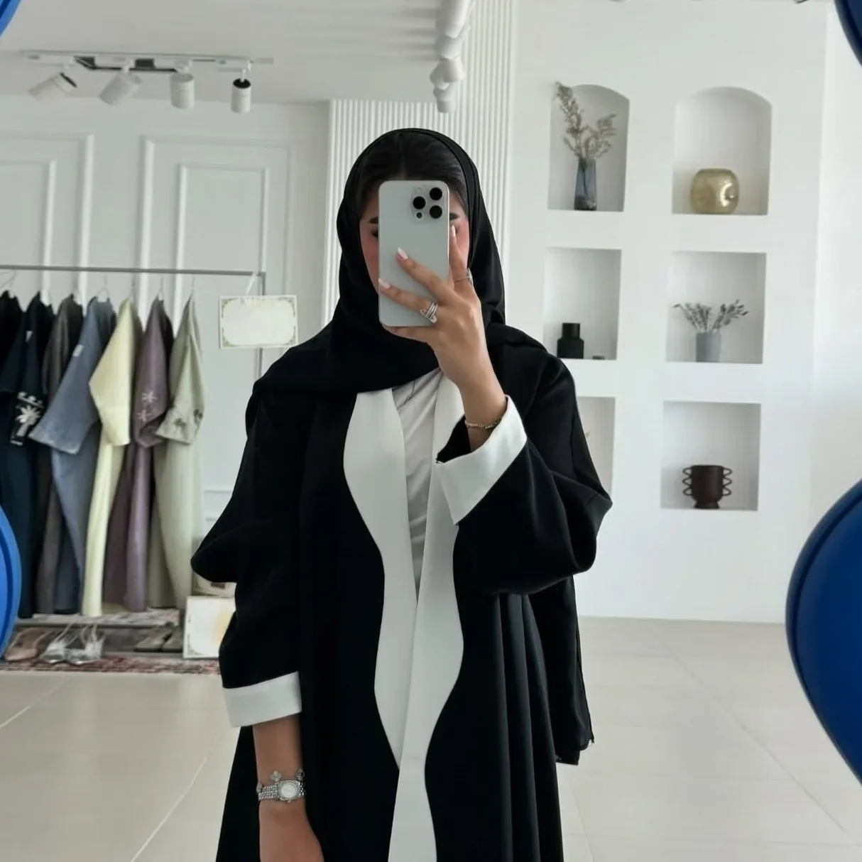 Open Kimono Abaya Dubai Islam  - огляд і ціна Embroidery Kebaya