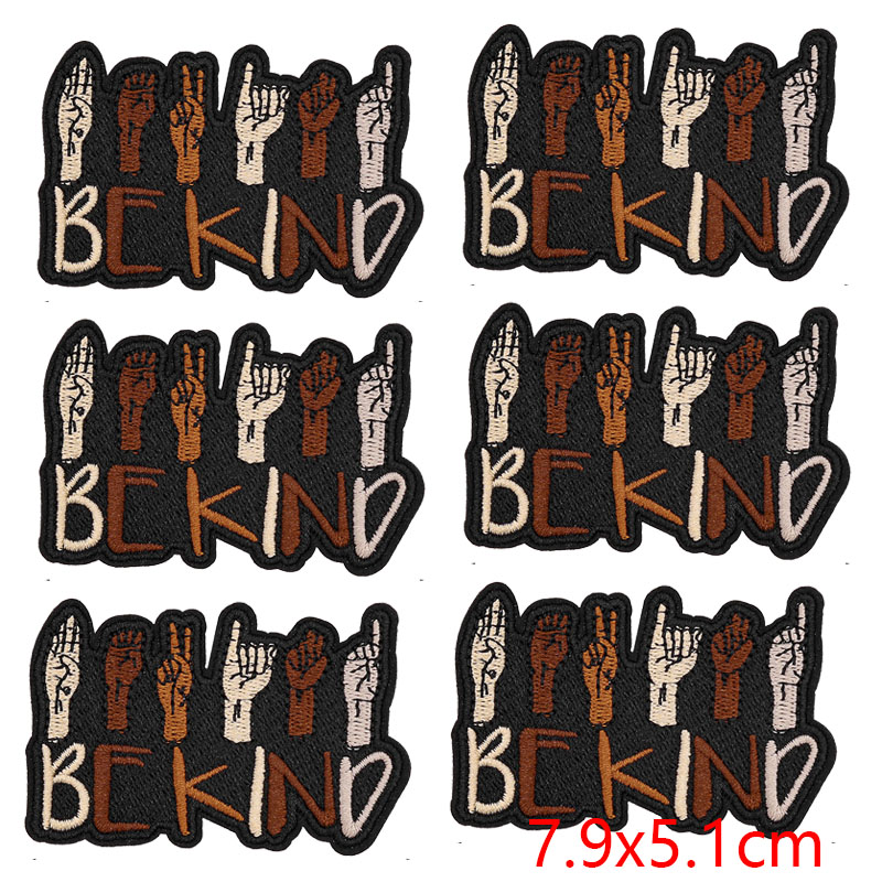 10PCS/Lots Black Girl Magic Co - огляд і ціна Embroidery On Black Shirt