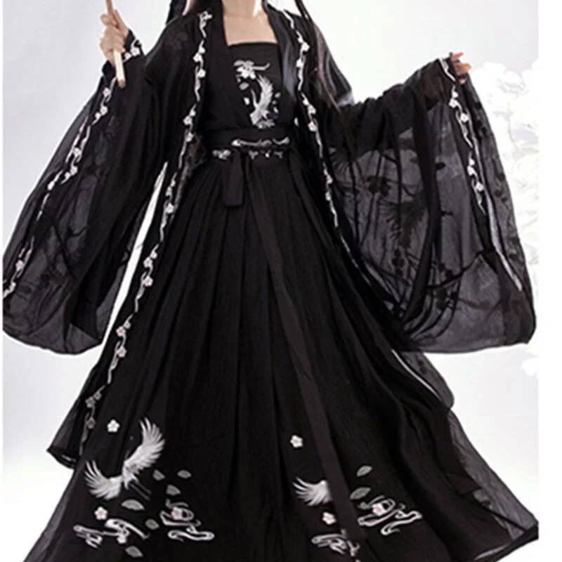 Chinese Ancient Hanfu Women's  - огляд і ціна Embroidery Skirt