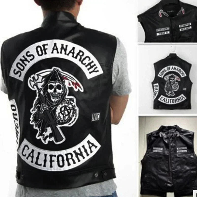 ABC123Leather Men Motorcycle C - огляд і ціна Embroidery Skirt