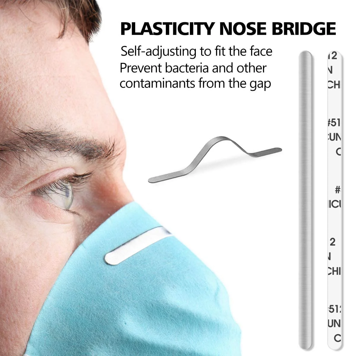 Nose Bridge Strips for Mask, A - огляд і ціна Embroidery Generator