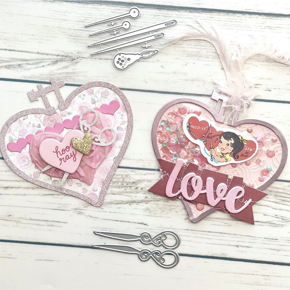 KSCRAFT Heart Embroidery Hoop  - огляд і ціна Embroidery Zone