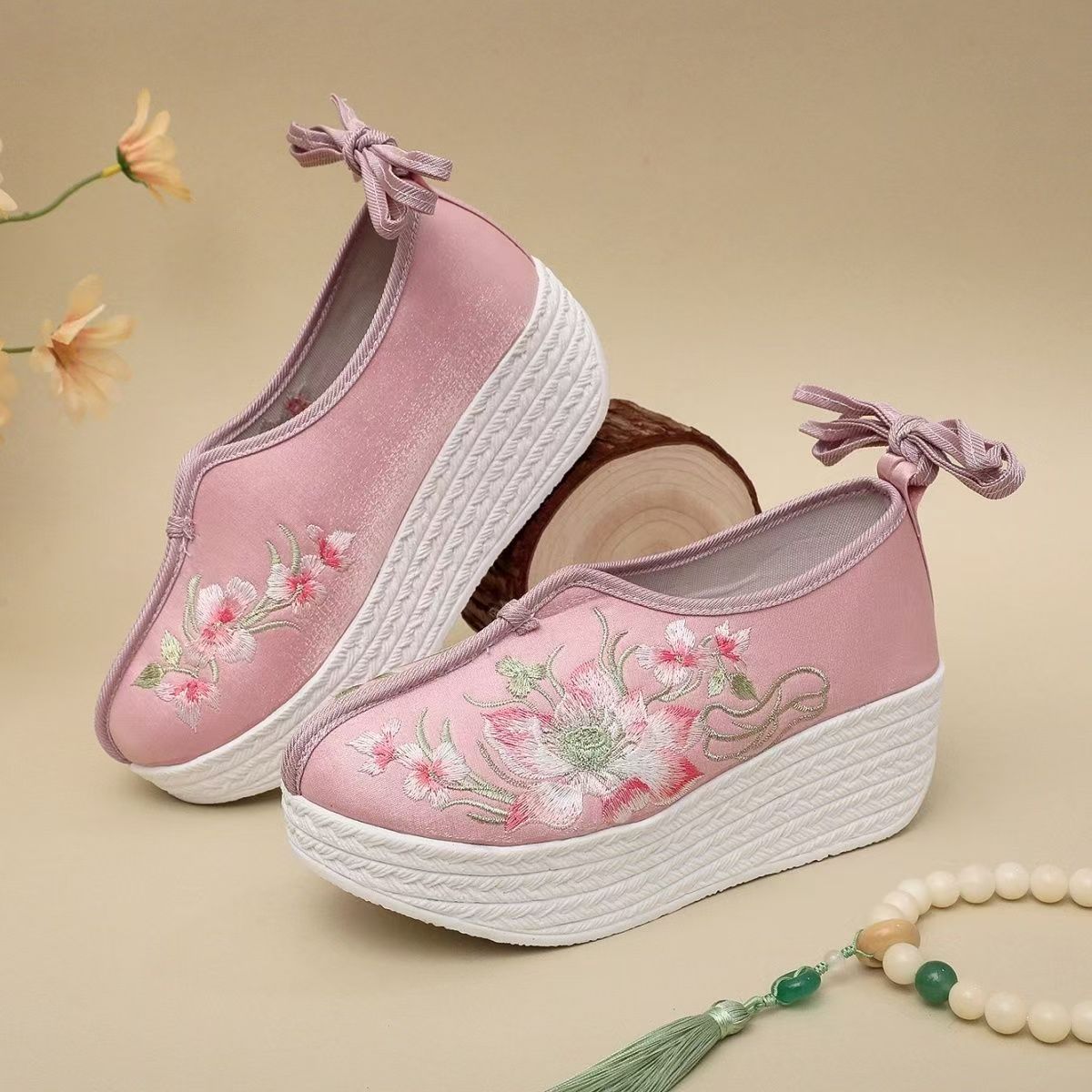 Woman Ethnic Style Wedges Embr - огляд і ціна Embroidery Skirt