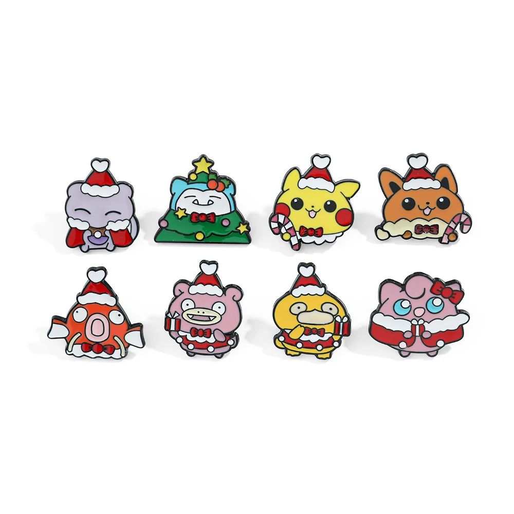 8 Pcs Christmas Slowpoke Brooc - огляд і ціна Embroidery Garment