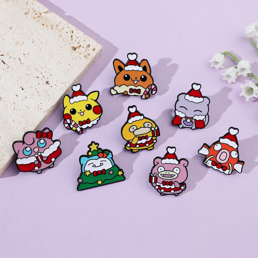 8 Pcs Christmas Slowpoke Brooc - огляд і ціна Embroidery Garment