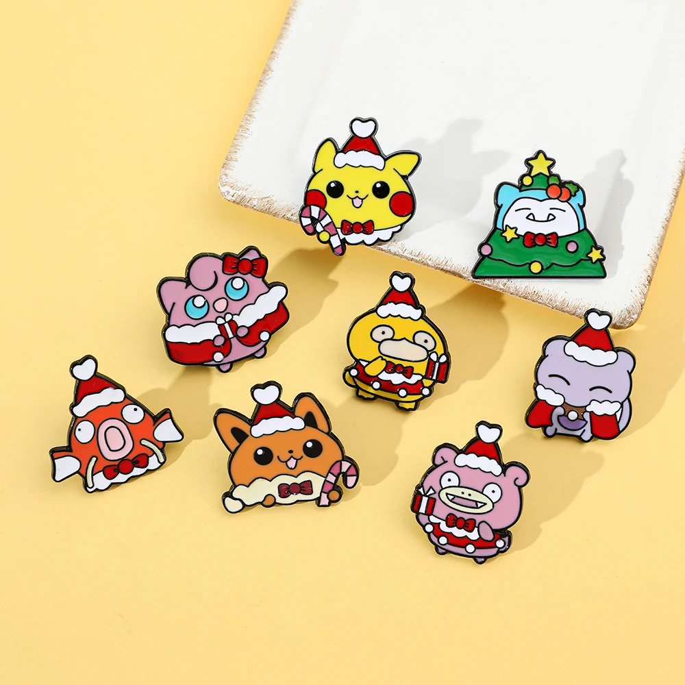 8 Pcs Christmas Slowpoke Brooc - огляд і ціна Embroidery Garment