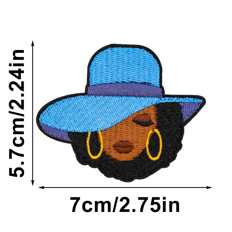 Black Girl Magic Cool Face Wom - огляд і ціна Embroidery On Black Shirt