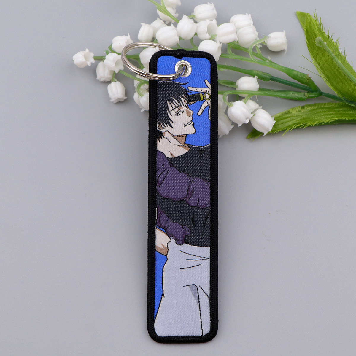 1PCS Japanese Anime Key Fobs H - огляд і ціна Embroidery Zone