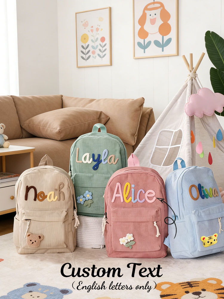 Unisex Personalized Corduroy B - огляд і ціна Embroidery Initials Designs