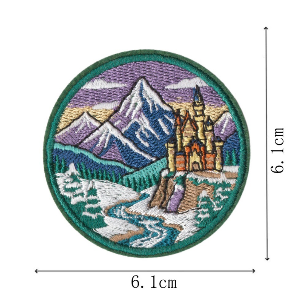 City Landmark Pattern Embroide - огляд і ціна Embroidery Australia