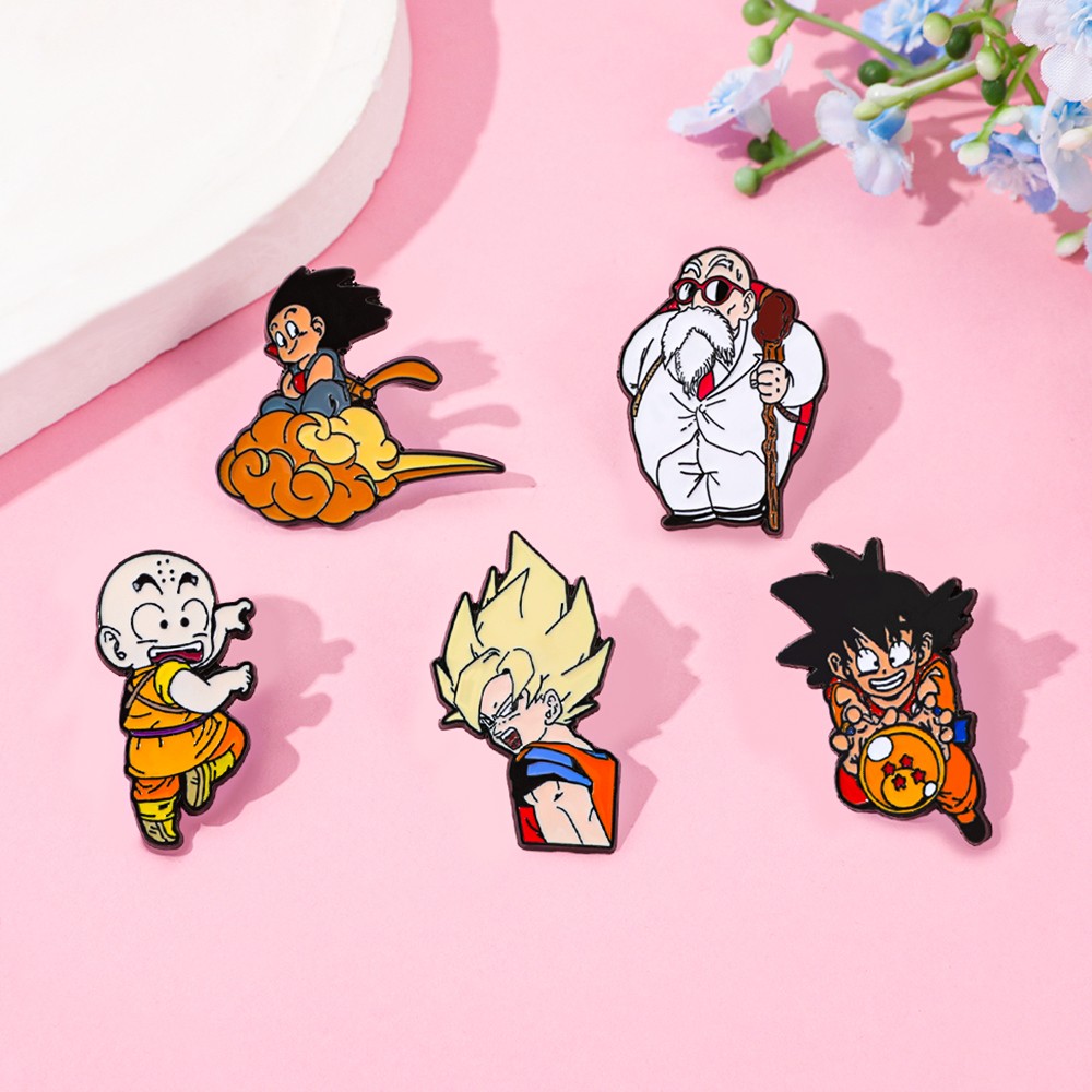 5 Pcs Classic Popular Anime Br - огляд і ціна Embroidery Garment