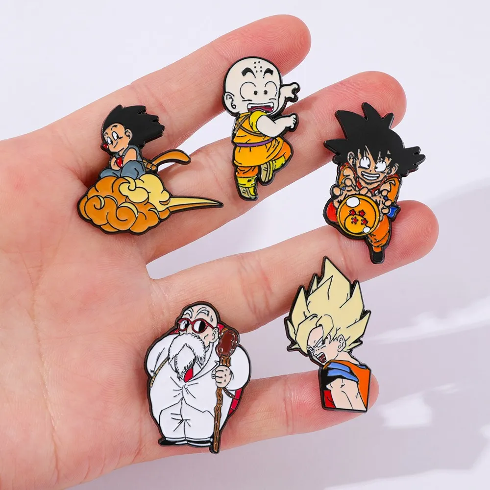 5 Pcs Classic Popular Anime Br - огляд і ціна Embroidery Garment