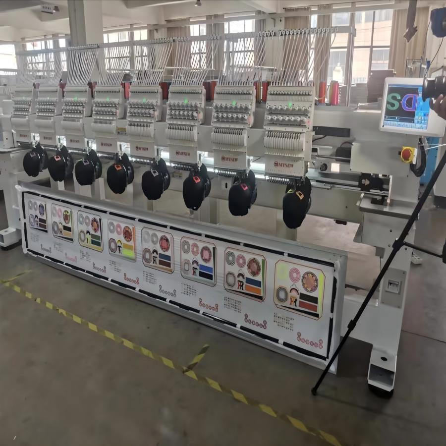MFGS 1508 Professional 8 Head  - огляд і ціна Embroidery Tshirt