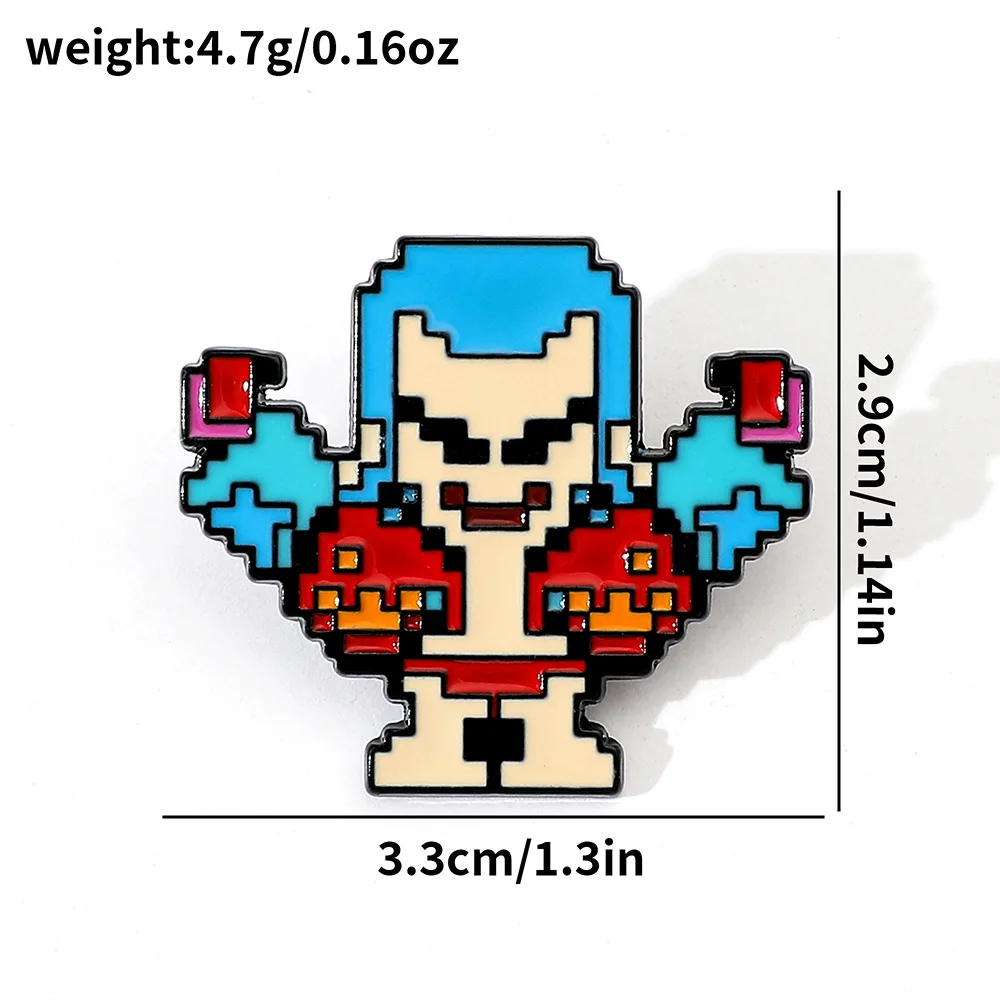 5 Pcs Creativity Pixel Style B - огляд і ціна Embroidery Garment