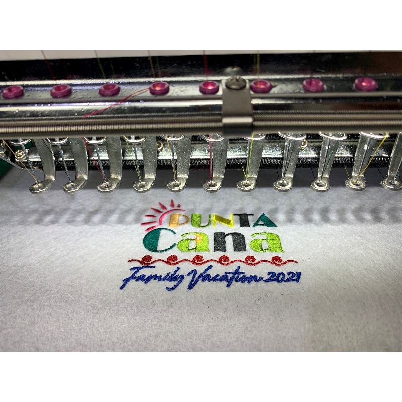 Single Head Multi Needles Auto - огляд і ціна Embroidery Tshirt