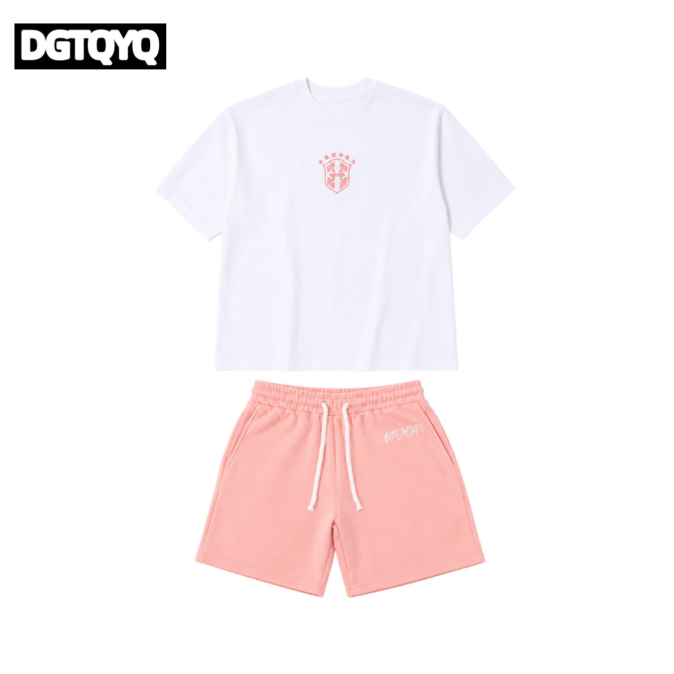 Man's Summer New Pink Embroide - огляд і ціна Embroidery Tshirt