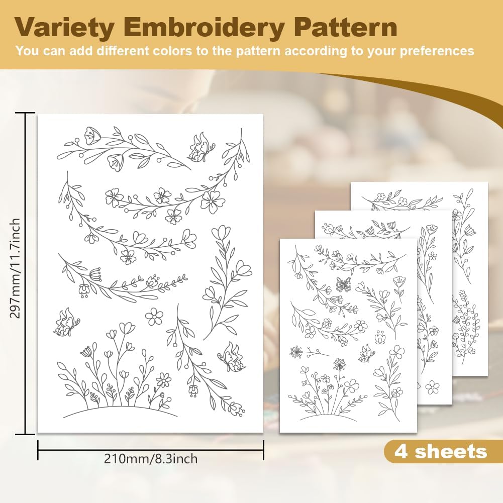 Water Soluble Embroidery Stabi - огляд і ціна Embroidery Sheet