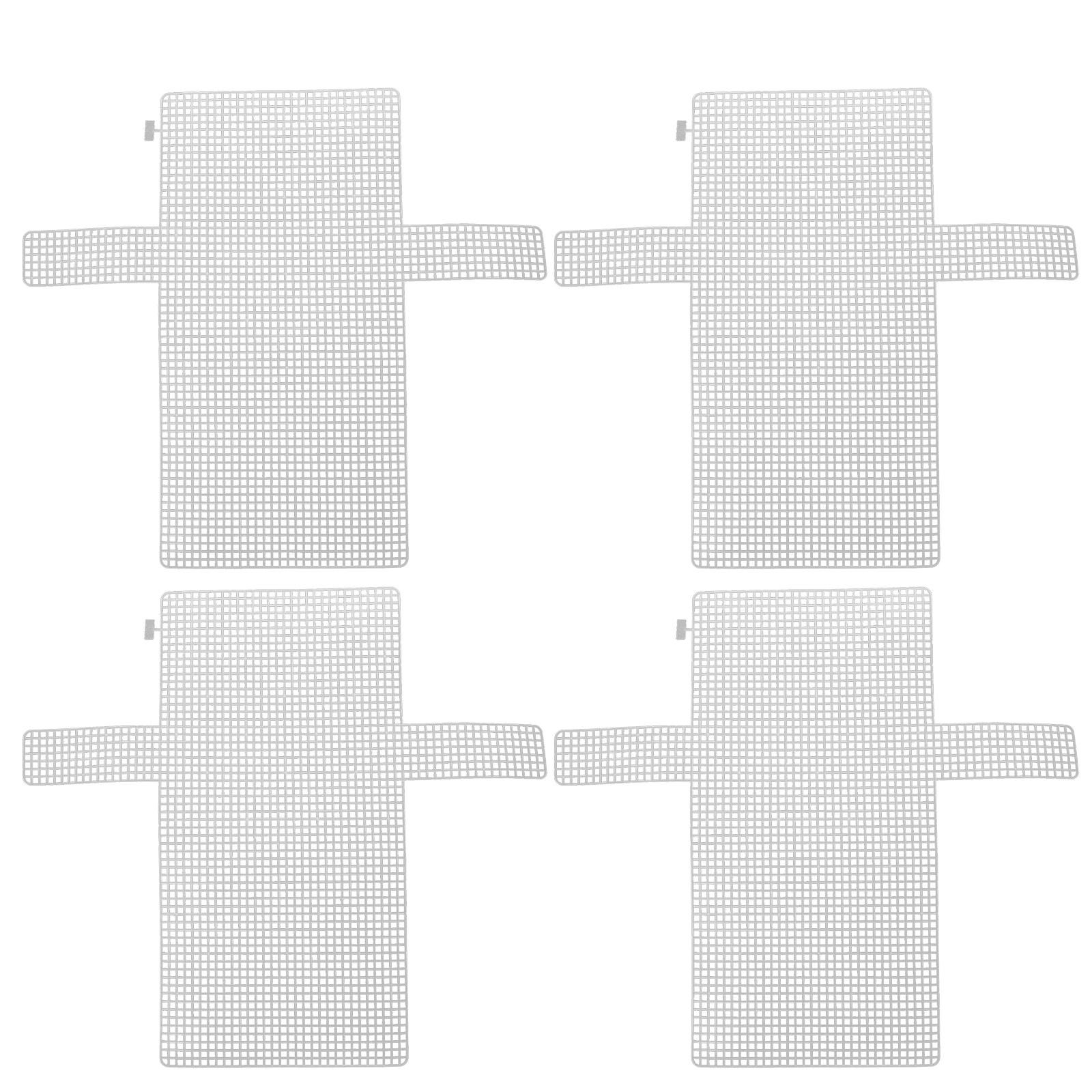 4Pcs Multi-Purpose Plastic Gri - огляд і ціна Embroidery Sheet
