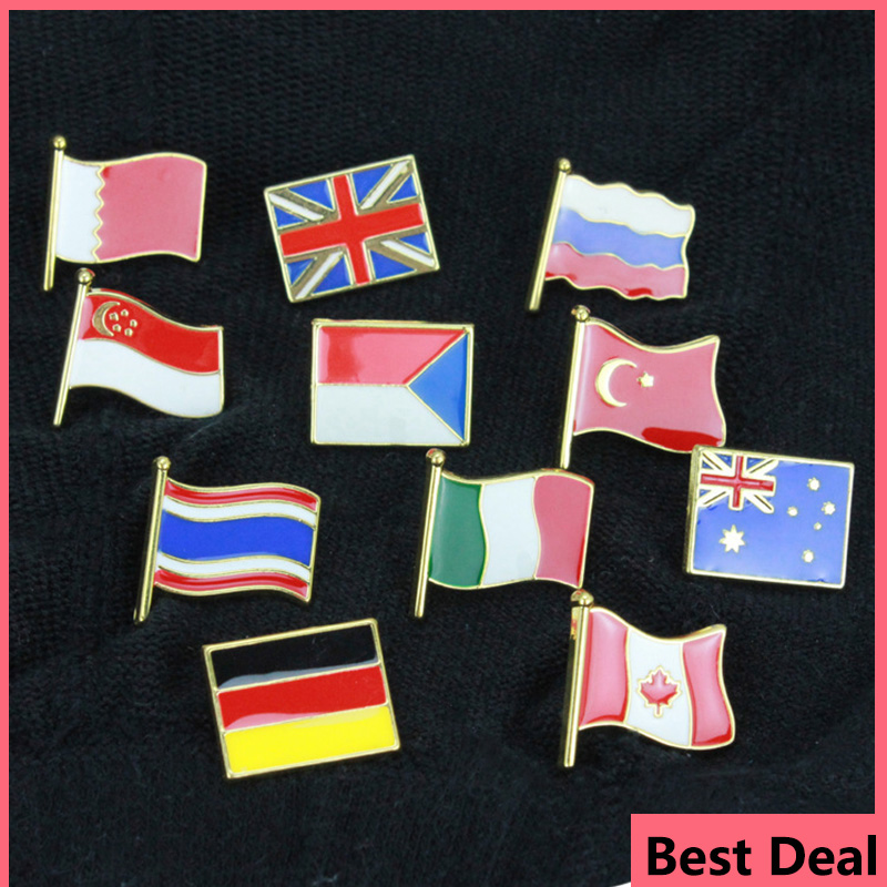2024 New National Flags PIN En - огляд і ціна Embroidery Australia