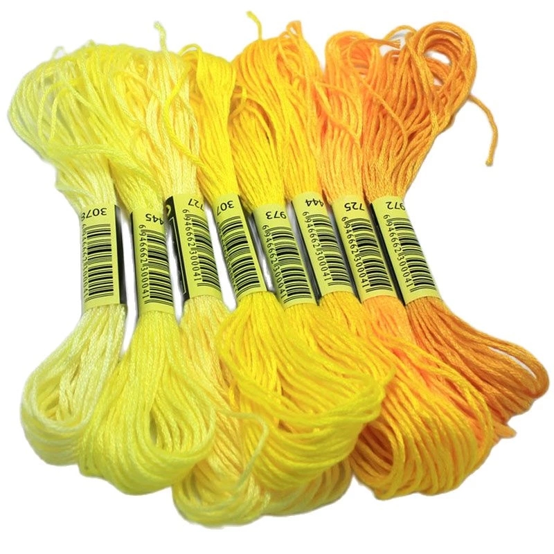 8/12/24/36Pcs Multicolor Simil - огляд і ціна Dmc Floss Set