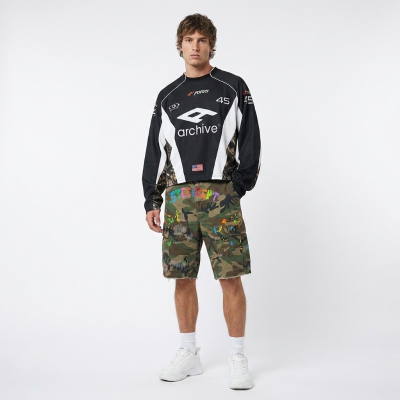 Hip Hop Y2K Streetwear Men Mat - огляд і ціна Embroidery Tshirt