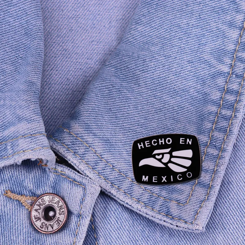 Made in Mexico Eagle Logo Broo - огляд і ціна Embroidery Australia