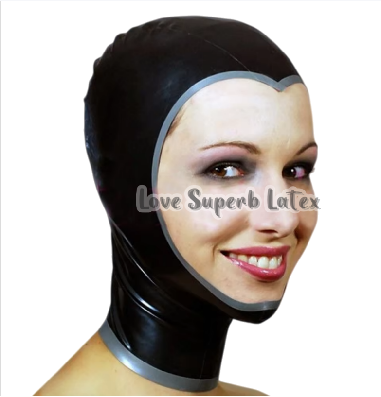 Red Latex Hood Women Gummi Rub - огляд і ціна Embroidery Art Painting