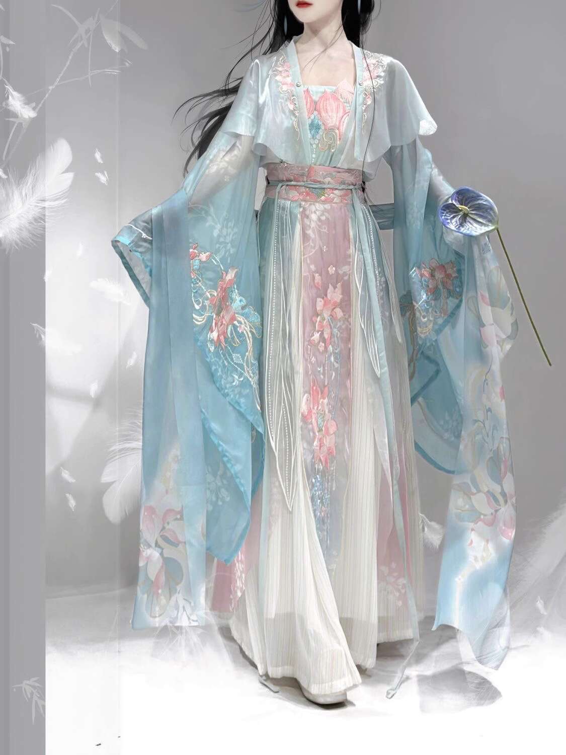 New Hanfu Wei Jinfeng Heavy In - огляд і ціна Embroidery Skirt