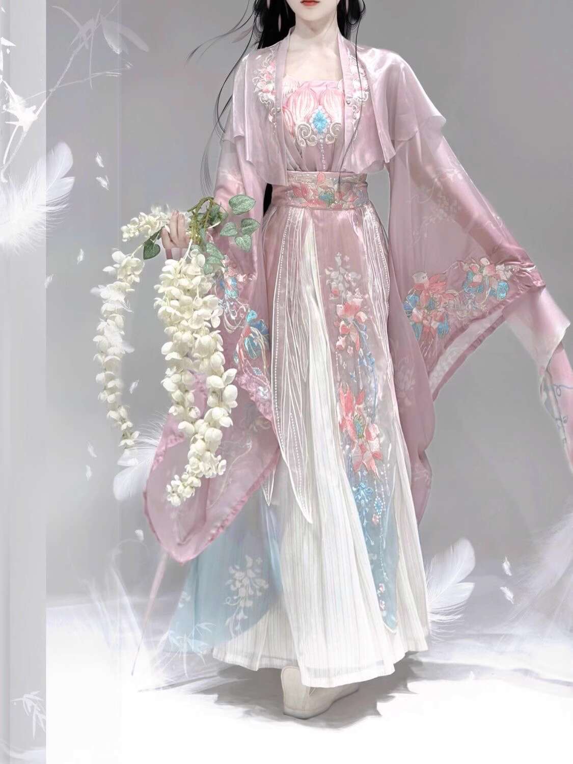 New Hanfu Wei Jinfeng Heavy In - огляд і ціна Embroidery Skirt
