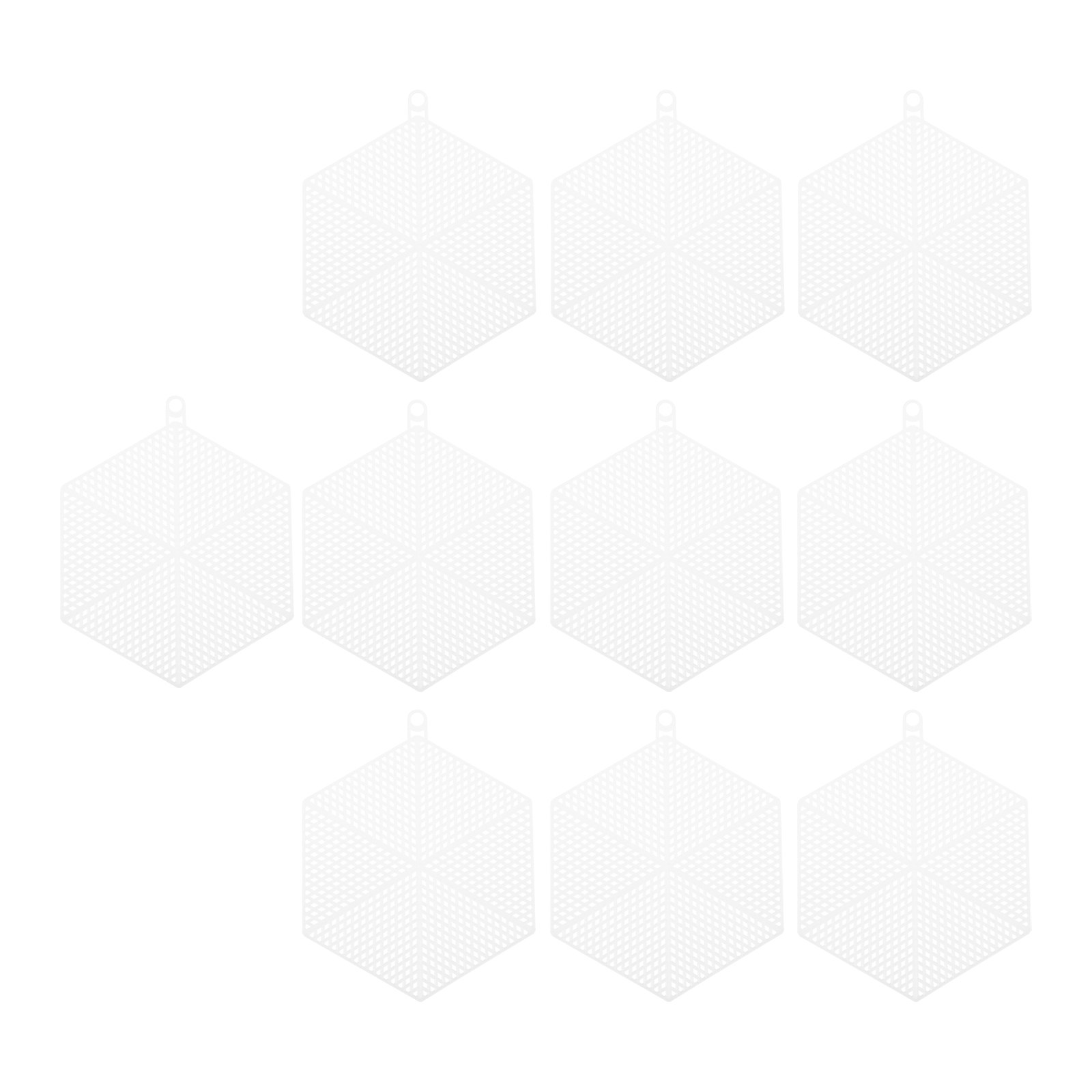 10Pcs White Plastic Mesh Sheet - огляд і ціна Embroidery Sheet