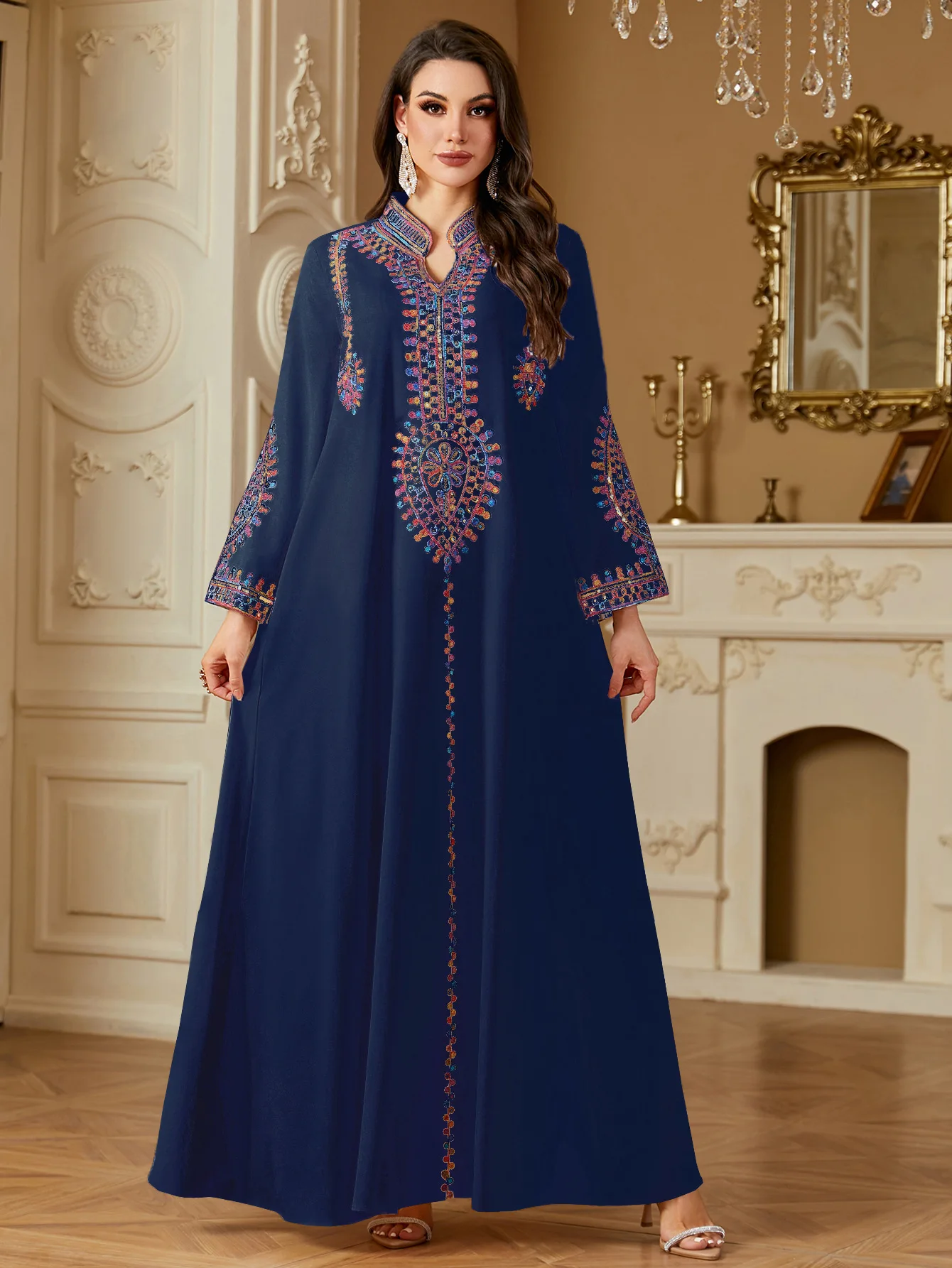 Eid Embroidery Party Dress Wom - огляд і ціна Embroidery Kebaya